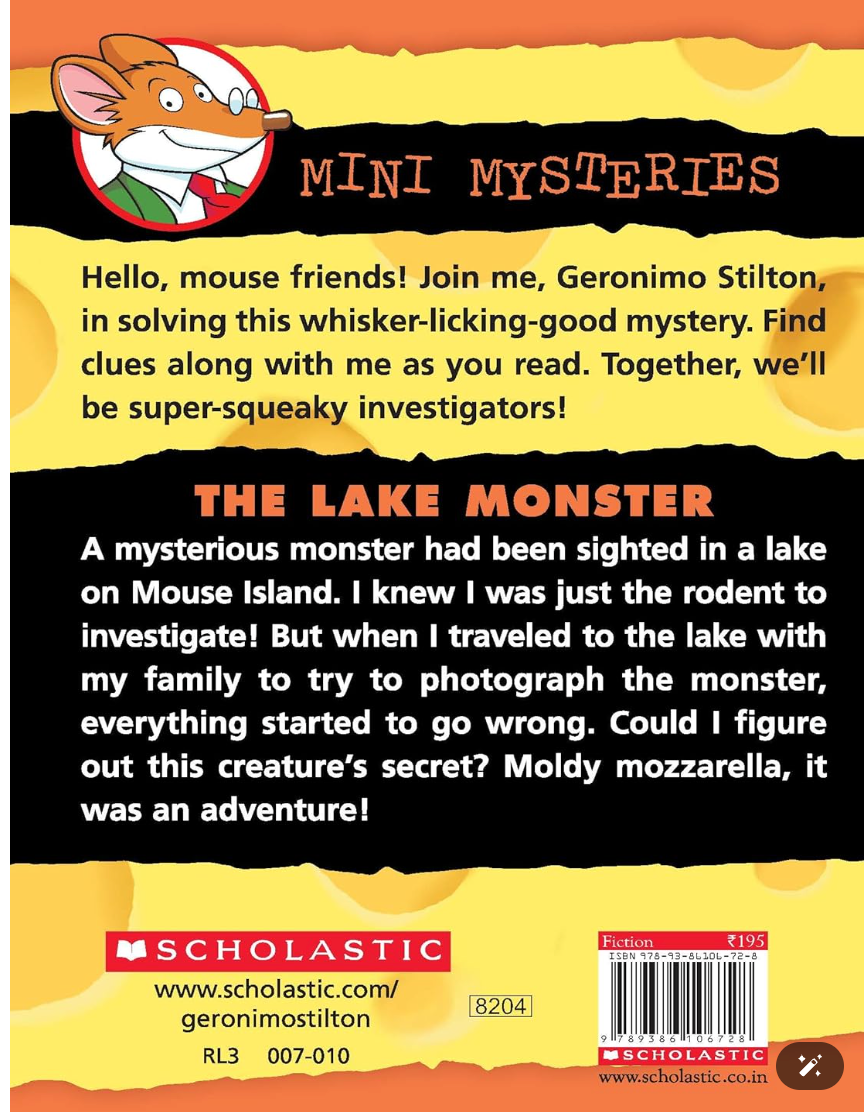 Geronimo Stilton- The Lake Monster