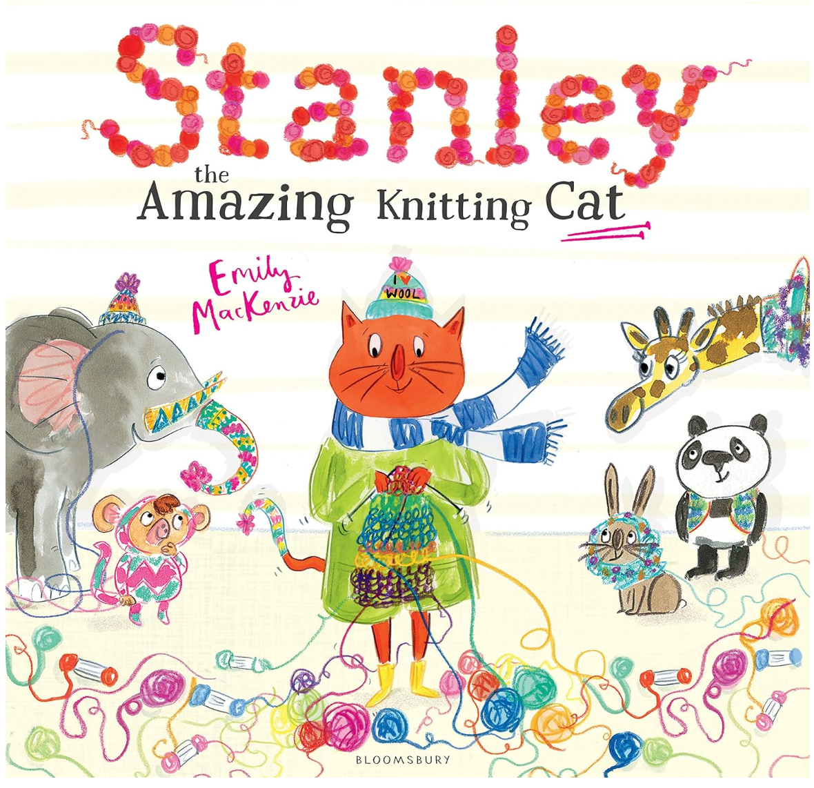 Stanlet the Amazing Knitting Cat