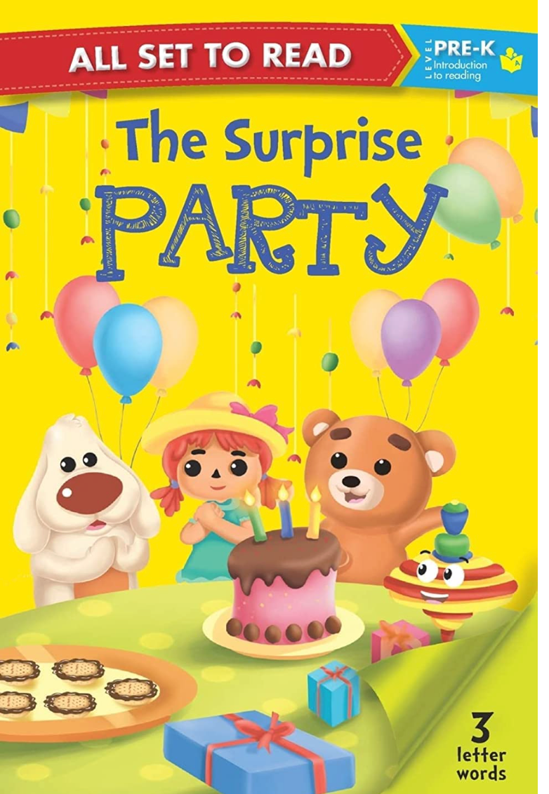 The Surprise Party (All Set to Read) Pre K Series