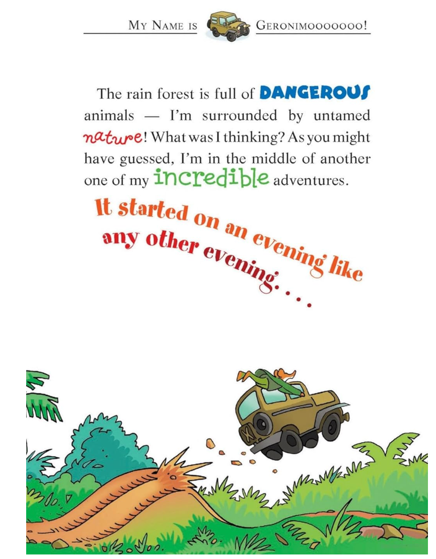 Geronimo Stilton: Rumble in the Jungle