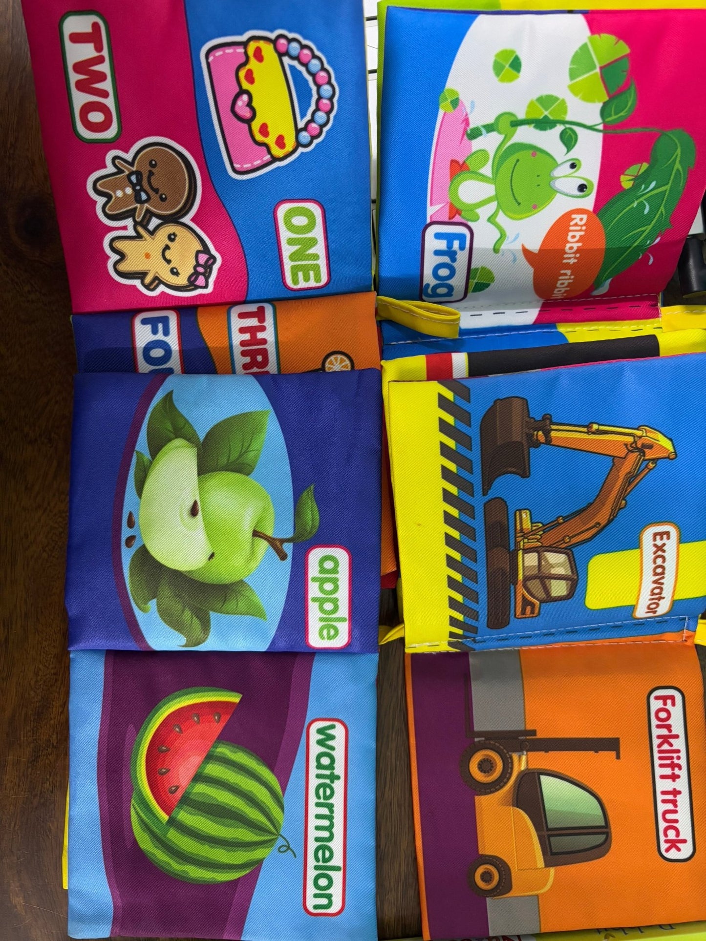 Set of 4 Cloth books for Babies - RentToRead