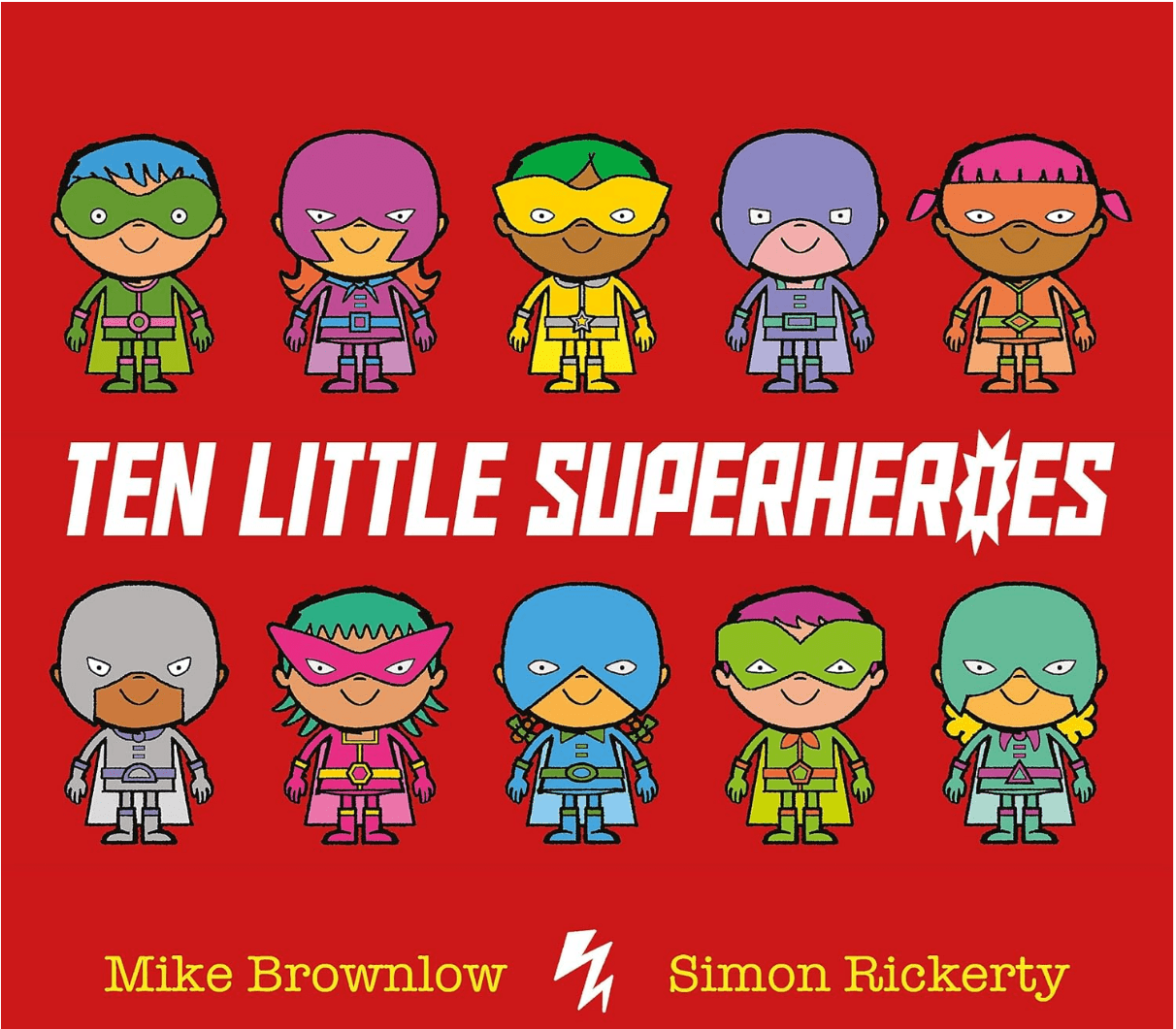 Ten Little Superheroes - RentToRead