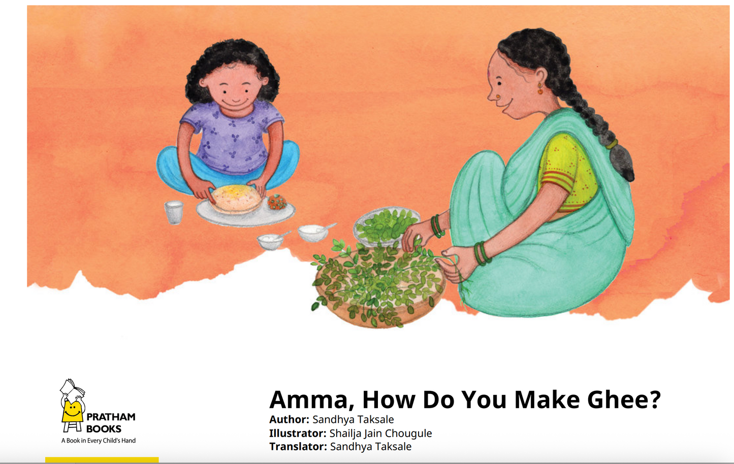 Amma, how do you make Ghee?
