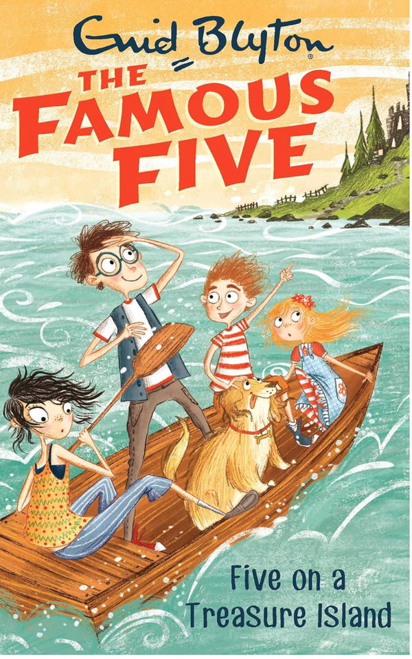 Famous Five on a Treasure Island- Enid Blyton