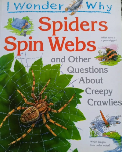 I wonder why- Spiders Spin Webs