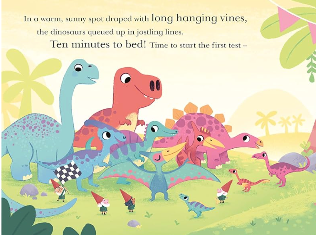 Ten Minutes To Bed- Little Dinosaur's Big Race