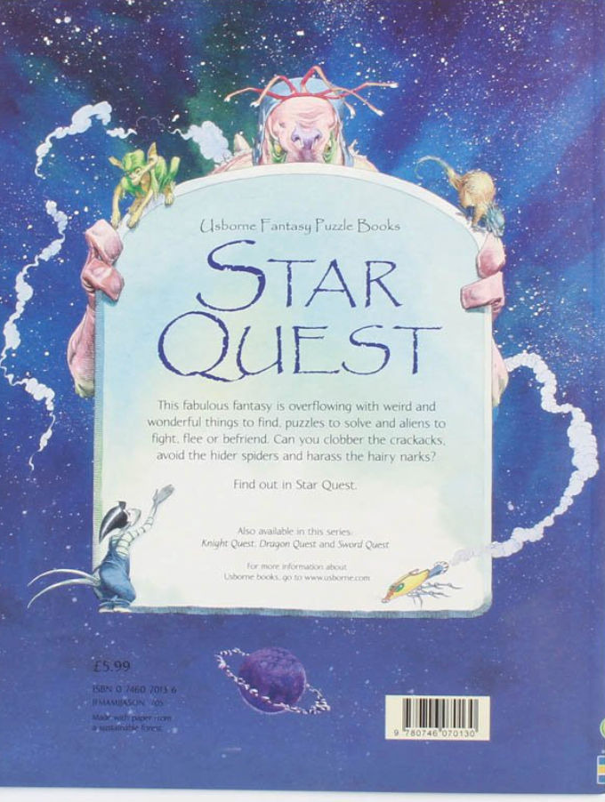 Star Quest- An usborne Fantasy Adventure