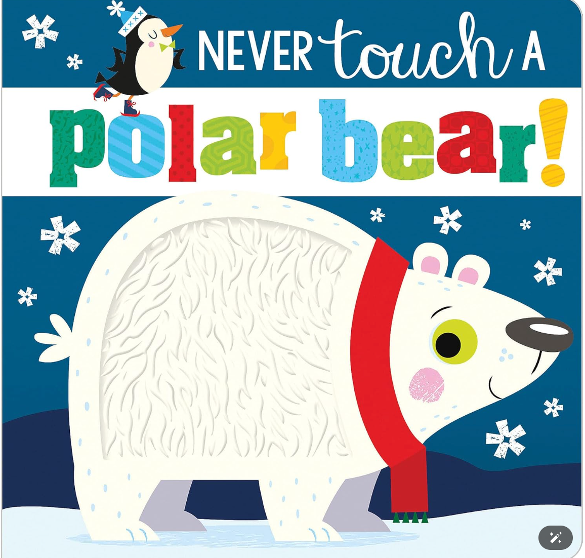 Never touch a polar bear