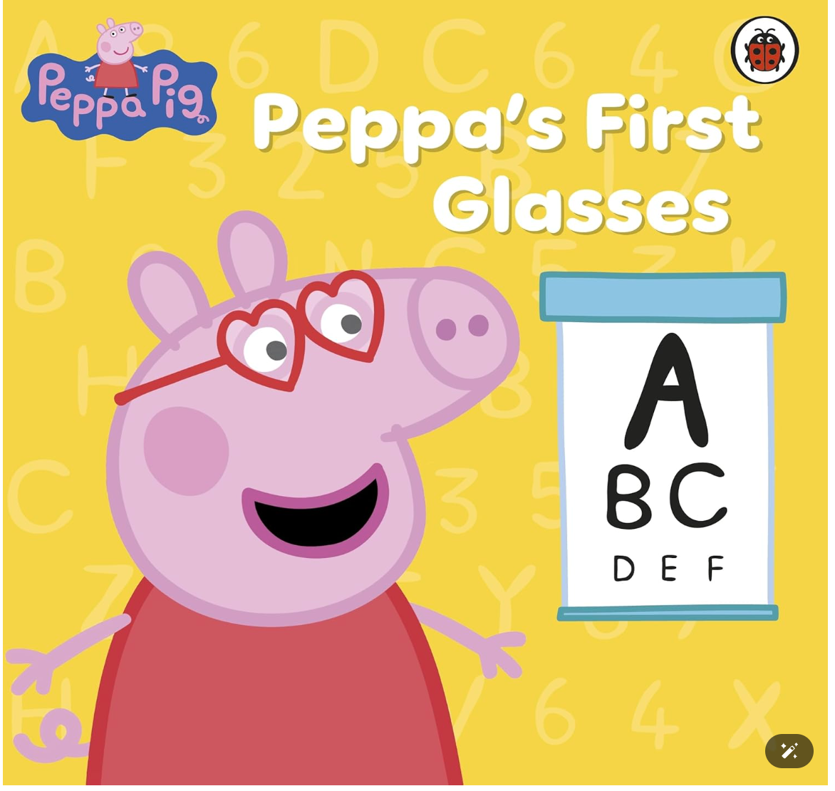 Peppa's first glasses