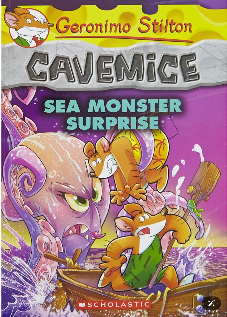 Geronimo Stilton- Cavemice Sea monster surprise