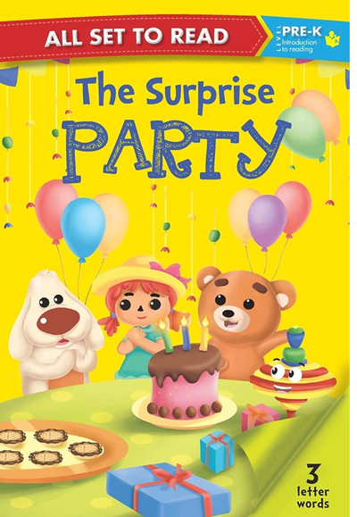 The Surprise Party (All Set to Read) Pre K Series