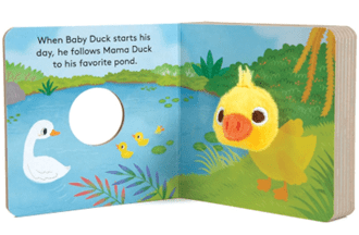 Baby duck Finger Puppet Book - RentToRead