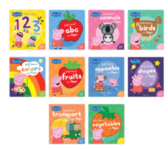 Peppa Pig - Early Learning Library set of 10 books - RentToRead