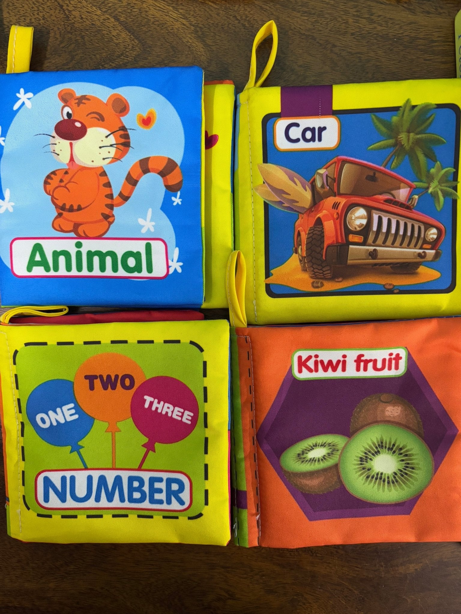Set of 4 Cloth books for Babies - RentToRead